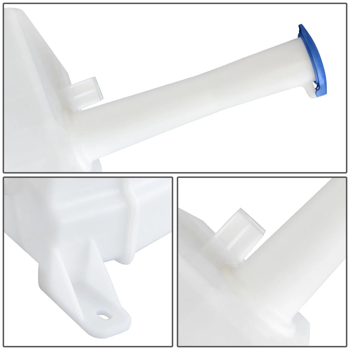 Windshield Washer Fluid Reservoir Tank Bottle w/ Cap + Pump for Sonata (1999–2004)