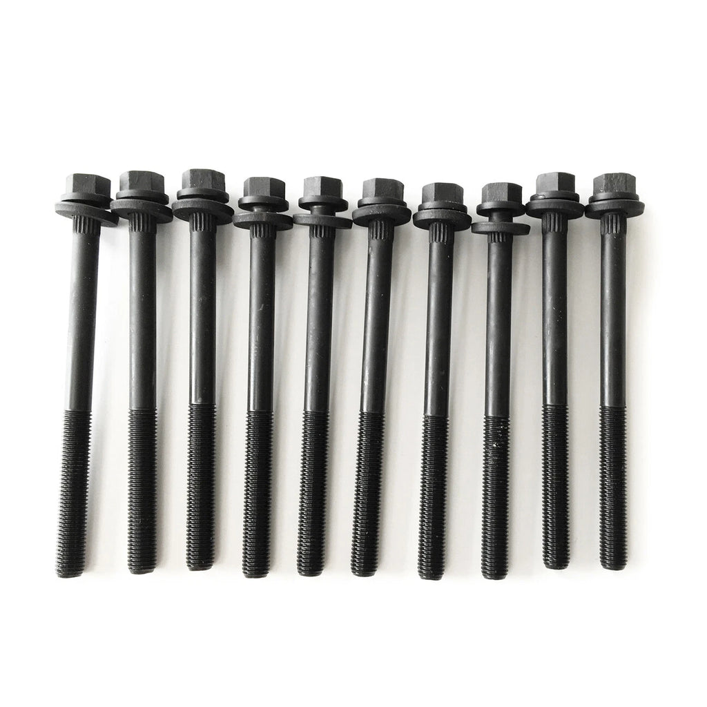 Set of 10 Engine Cylinder Head Gasket Bolts for Jeep Liberty (2004)