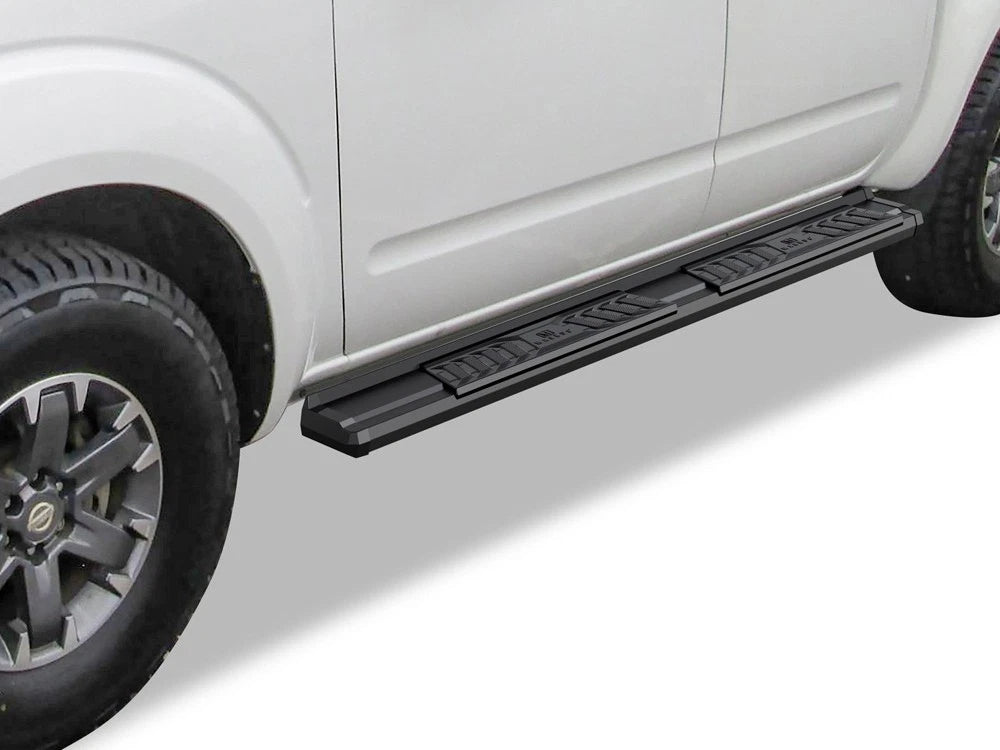 Set of 2 Black Nerf Bar Running Boards for Nissan Frontier (2005–2026)