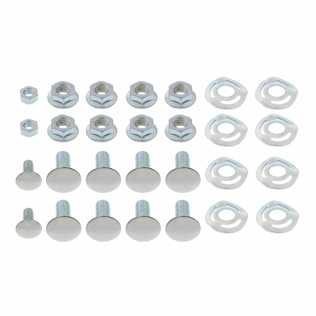 Bumper Bolt Kit with Nuts and Washers for 1964–1970 Mustang and 1966–1977 Bronco