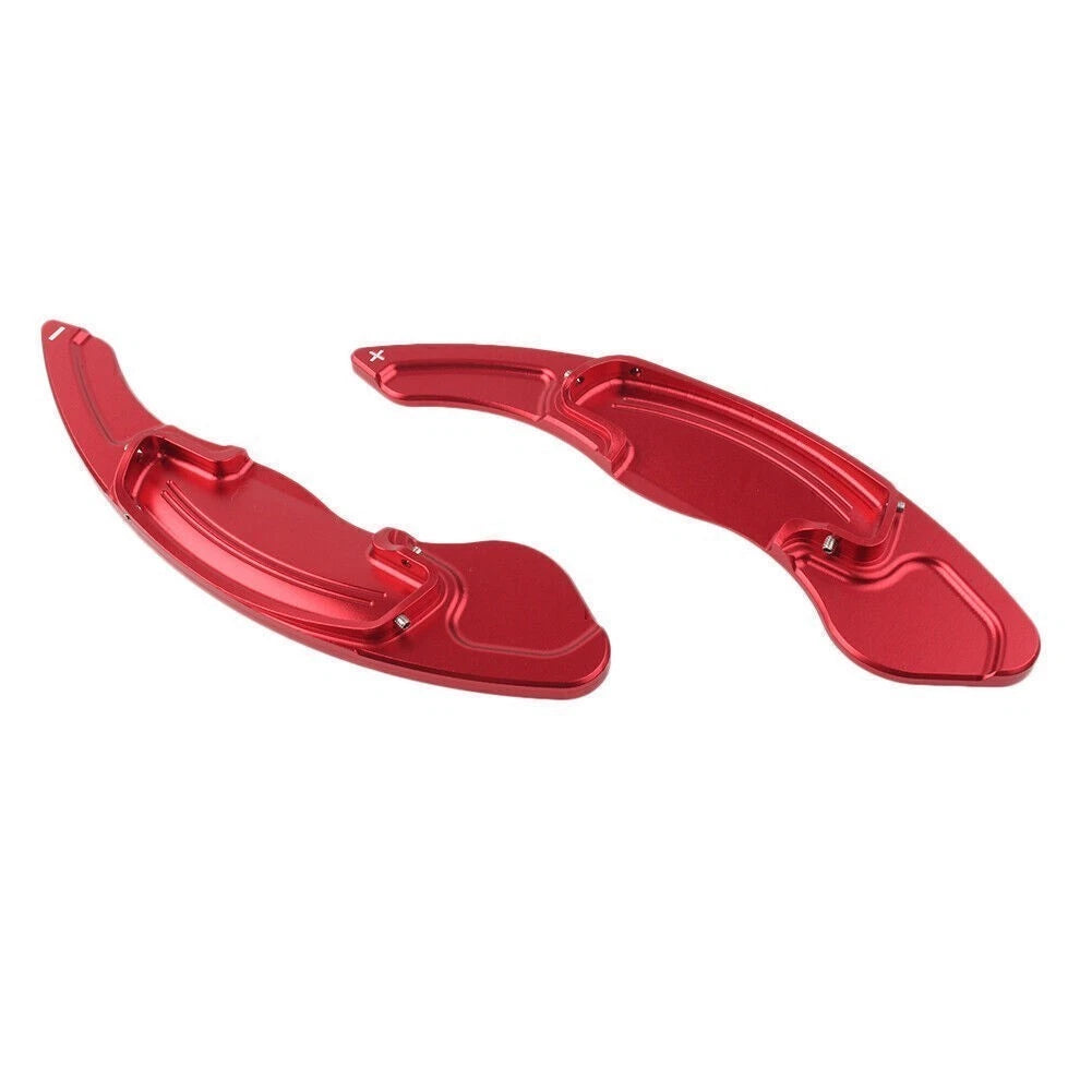 2X Red Steering Wheel Shift Paddle Extensions for Honda Accord Acura CDX (2018–2023)