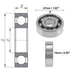 6303 Deep Groove Ball Bearings for Various Models (17x47x14mm)