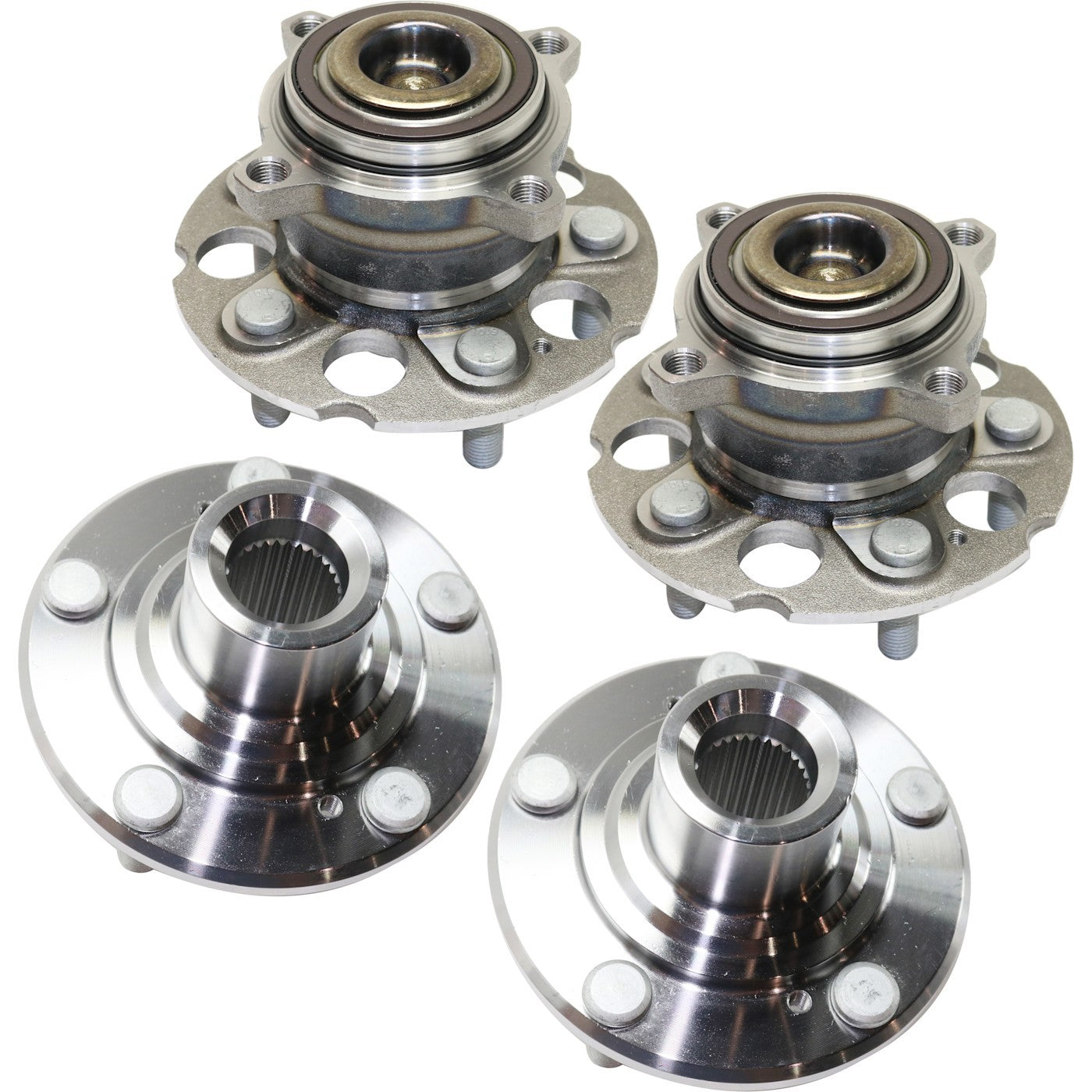 Set of 4 Wheel Hubs for Honda