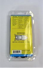 Set of 2 Marine Black Fender Docking Lines 3/8" x 6' - Seachoice 40961
