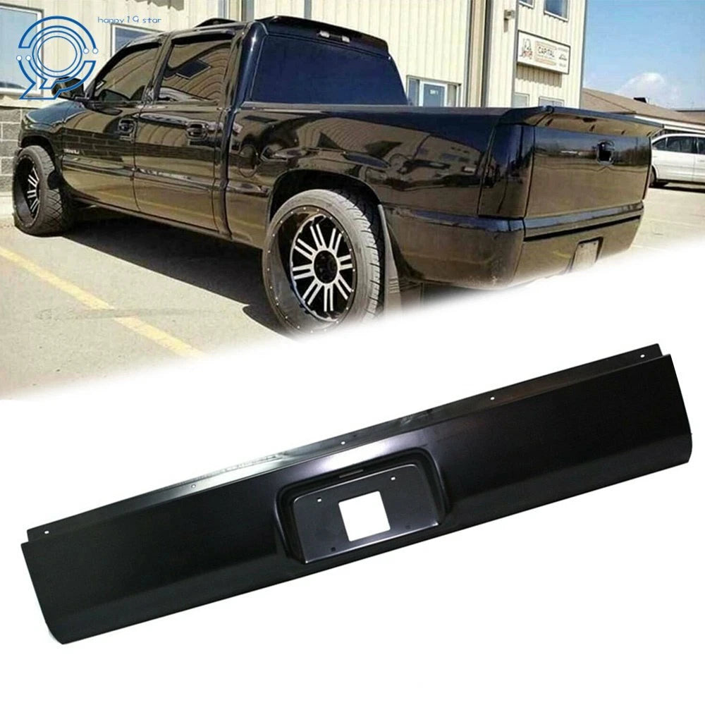 Rear Bumper Roll Pan for Silverado GMC Sierra 1500 (1999–2007) Steel