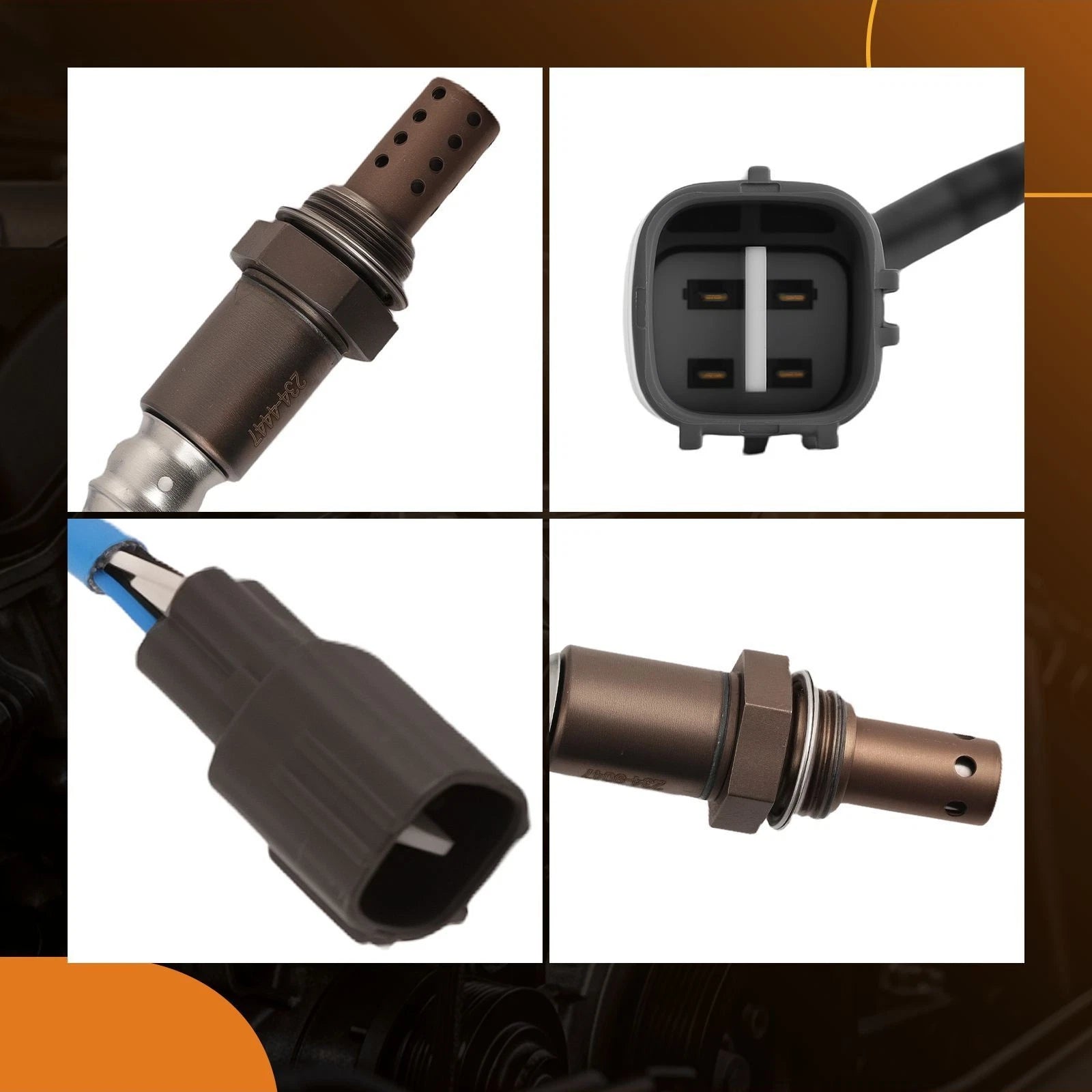 Set of 4 Oxygen Sensors for Subaru Outback (2005–2009)