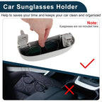 Sunglasses Case for Volkswagen Touran (2003–2015) Eyeglasses Holder White