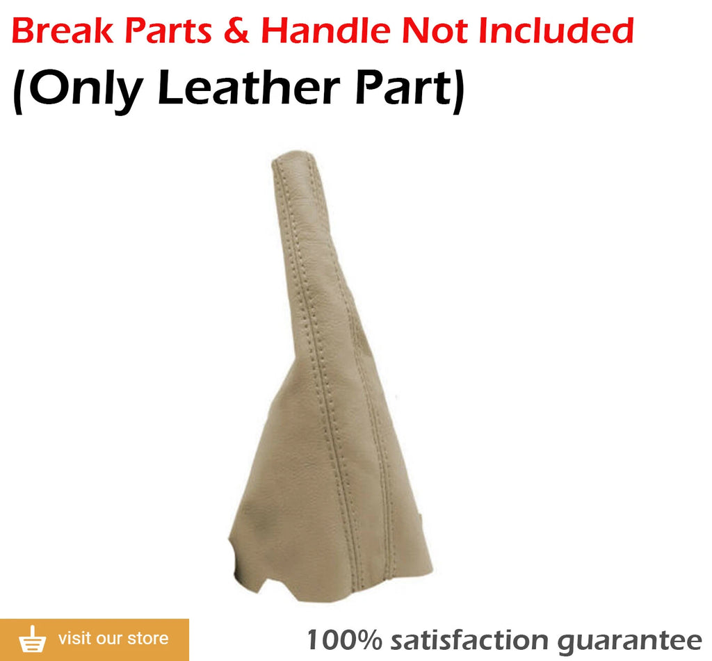 Leather Manual & Brake Boot Cover for VW Jetta Golf MK3 (1991–1998) Beige