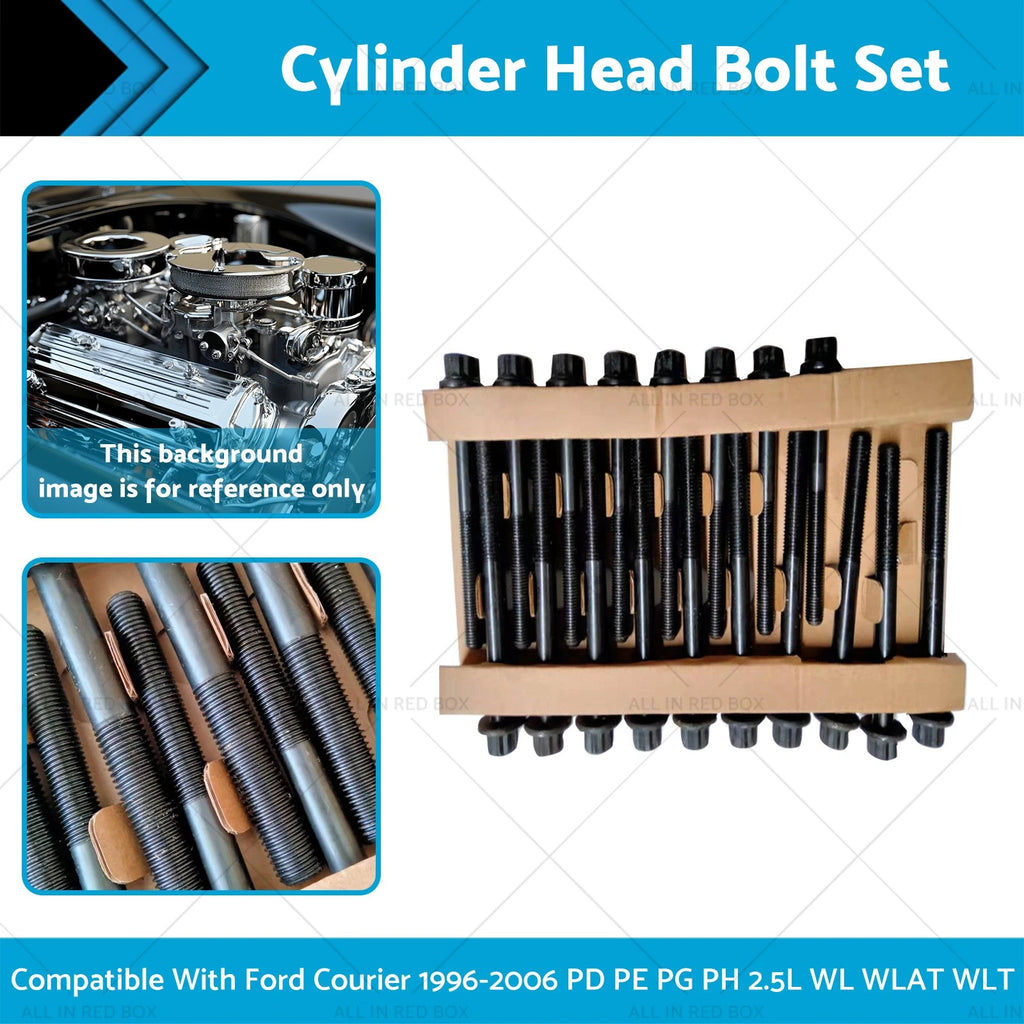 Cylinder Head Bolt Set for Ford Courier (1996–2006) PD PE PG PH 2.5L WL