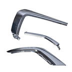 Set of Front Bumper Chrome Trim Molding for Mitsubishi Outlander (2016-2020)