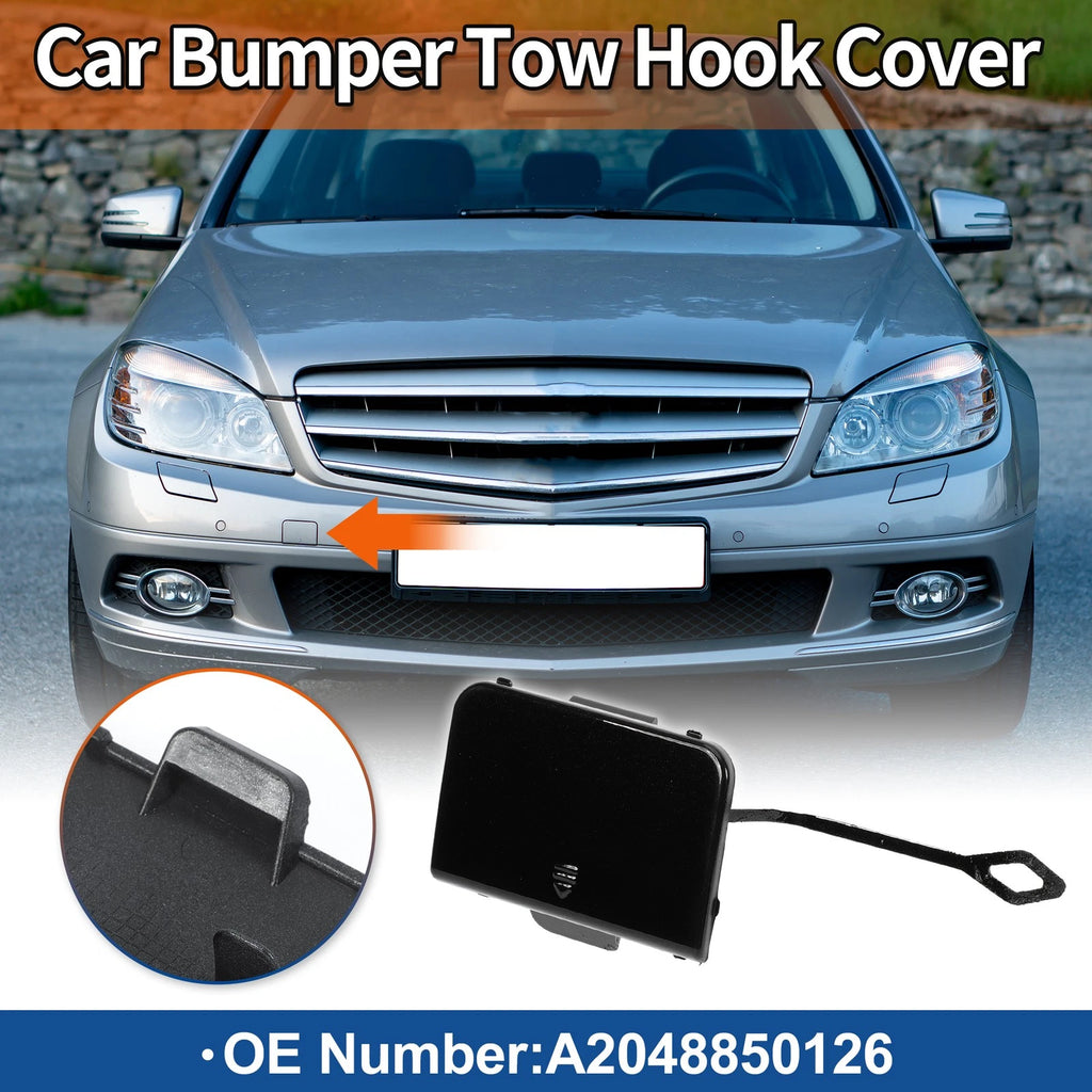 Tow Hook Cover for Mercedes-Benz C-Class W204 (2007–2015)