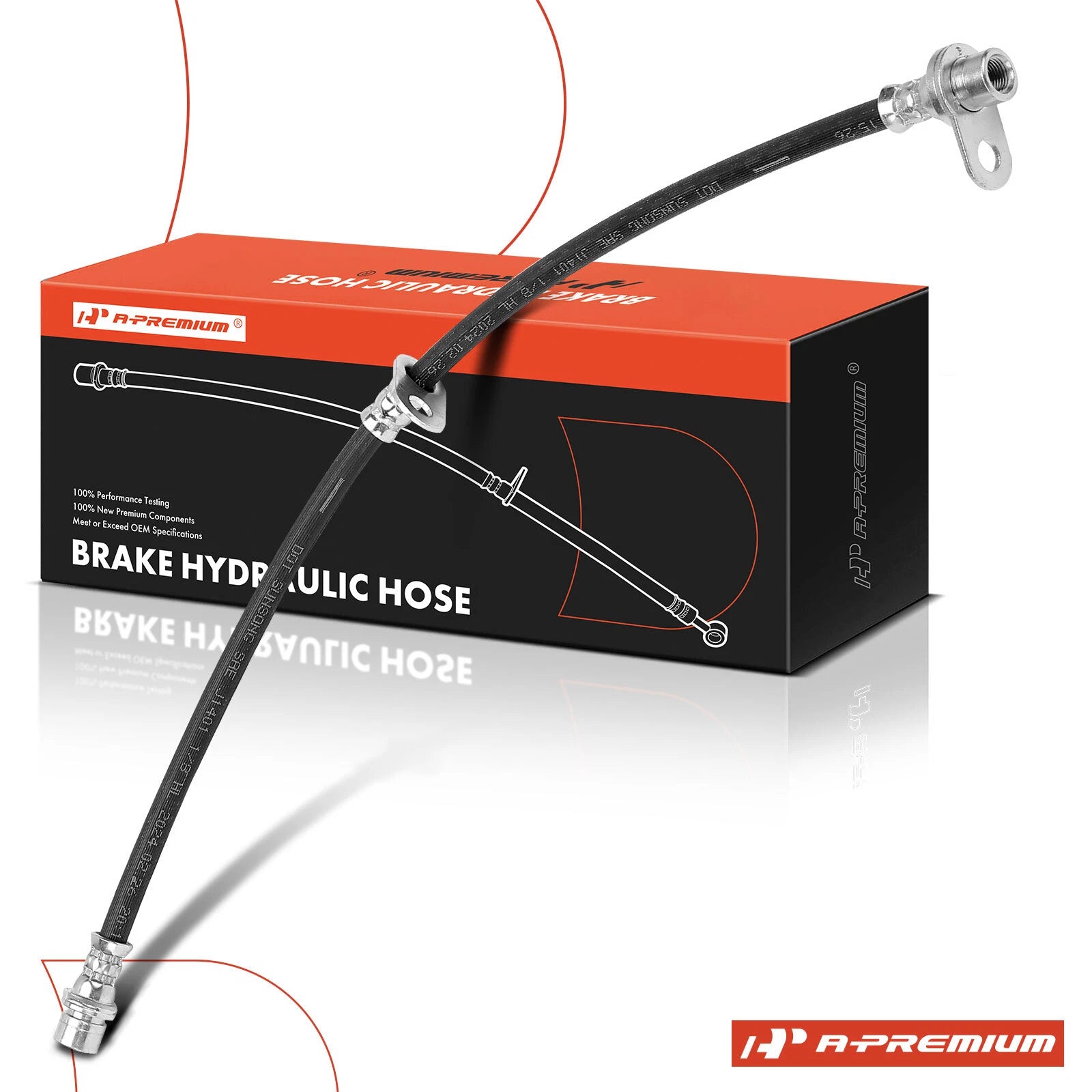 Rear Right Inner Brake Hydraulic Hose for Toyota Sequoia (2001–2007)