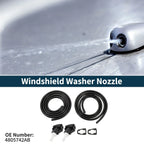 Windshield Washer Nozzle & Fluid Hose for Dodge Grand Caravan (2011-2023)