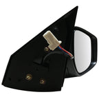 Power Door Mirror Right Side for Nissan Versa (2015–2019) Black Smooth