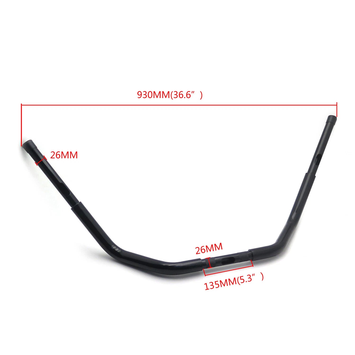 1.25" Fat Beach Handlebar for Harley Fat Boy (2010–2015)