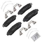 Set of 4 Front Ceramic Brake Pads for Honda CR-V/Crosstour (2012–2022) D1521