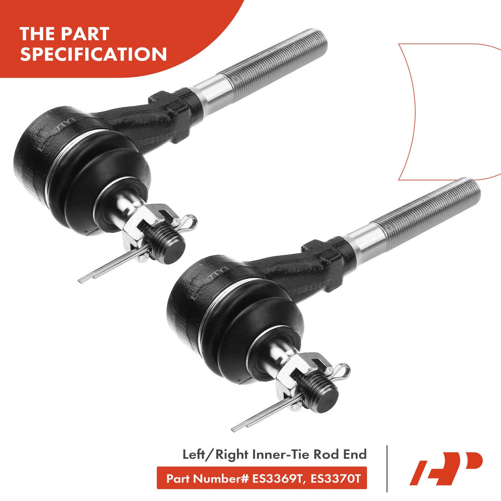 Set of 14 Front Ball Joints, Sway Bar Links & Tie Rod Ends for Ford F-150 F-250