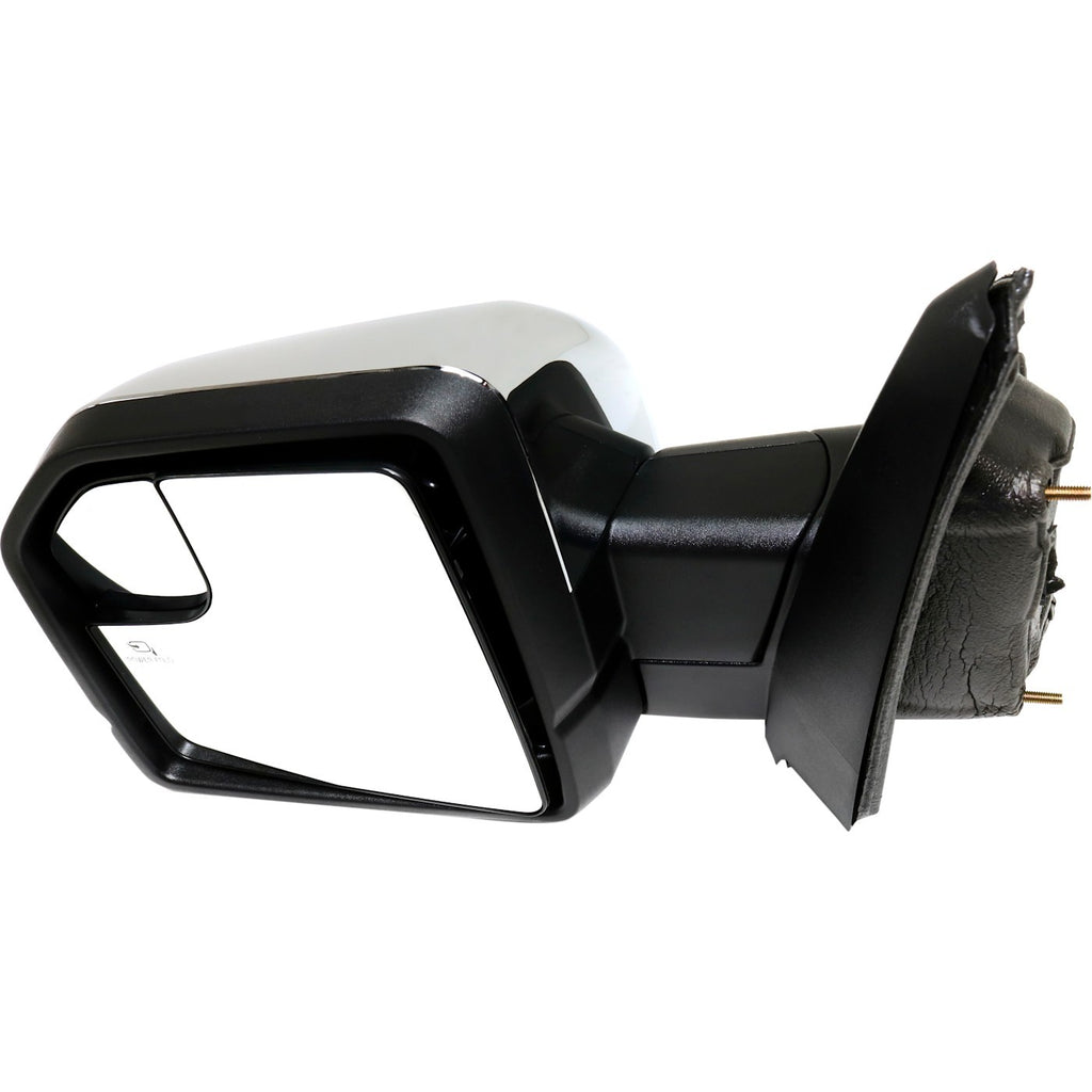 Power Heated Chrome Mirror for Ford F-150 (2015–2018) with Signal Light