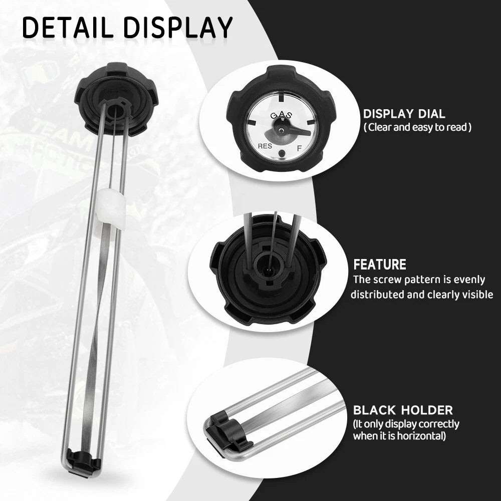 Set of 4 Fuel Gas Gauges for Polaris Snowmobile Sport XLT (2511248, 2511198, 2511197, 2511227)
