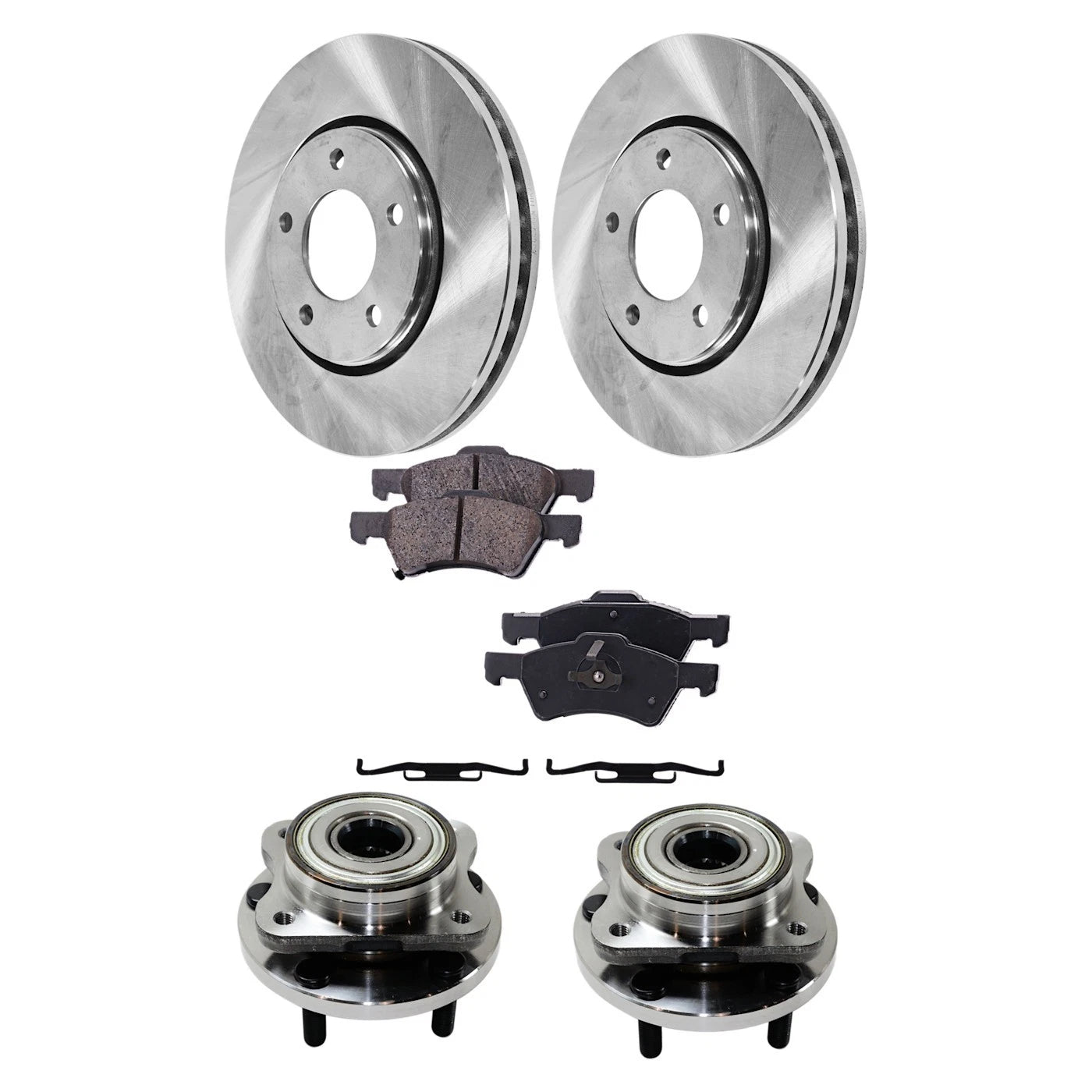 2X Wheel Hubs for Caravan (Front Driver & Passenger Side)