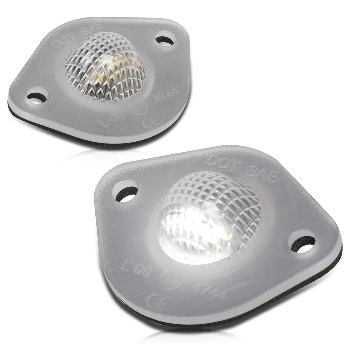 Nuvision White LED License Plate Light for Ford Mustang (1994–2004)