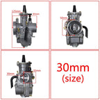 30mm Carburetor for Motorcycle ATV UTV (150cc–250cc)