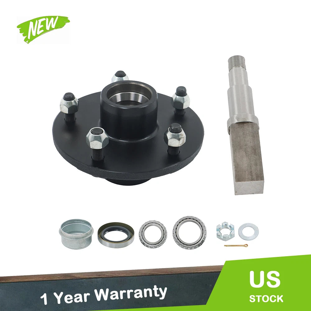 Set of 7 Wheel Hub Kit for 5 x 5.5" and 8.25” Square #84 Spindle