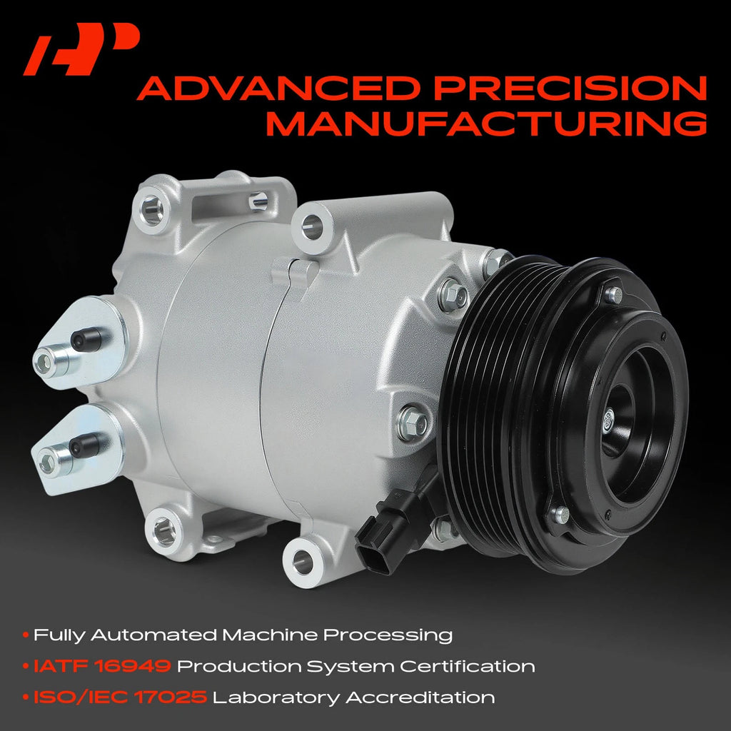 A/C Compressor with Clutch for Ford Fiesta (2014-2019)