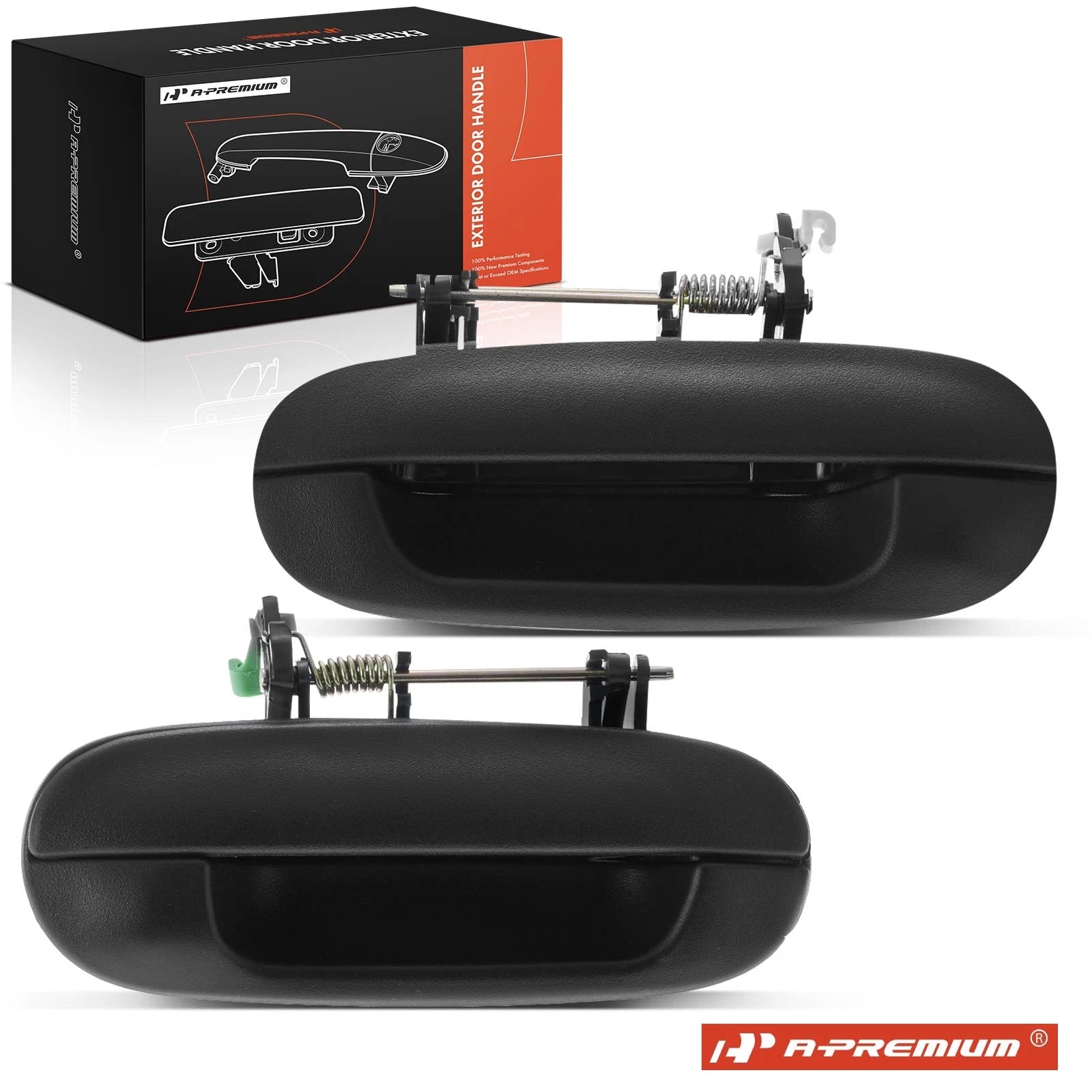 2X Rear Exterior Door Handle for Chevy Trailblazer (2002–2006)