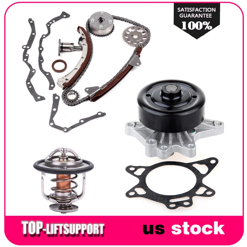 Timing Chain Kit with Water Pump and Thermostat for Toyota Corolla (2000–2008)