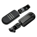 Black Rear Passenger Footpeg Mini Mount for Harley Street Glide (1993-2025)