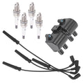 Ignition Coil Spark Plugs & Wires for Pontiac Wave 1.6L I4 (2005–2008)