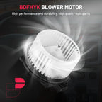 Heater Blower Motor w/ Fan for Subaru Legacy (2010–2018) 2.5L 3.6L