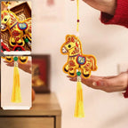 Year of the Horse Pendant Ornament - Fabric Construction