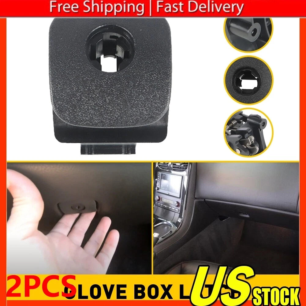 2X Glove Box Handle Latch for Chevrolet C5 Corvette (1997–2013) Black