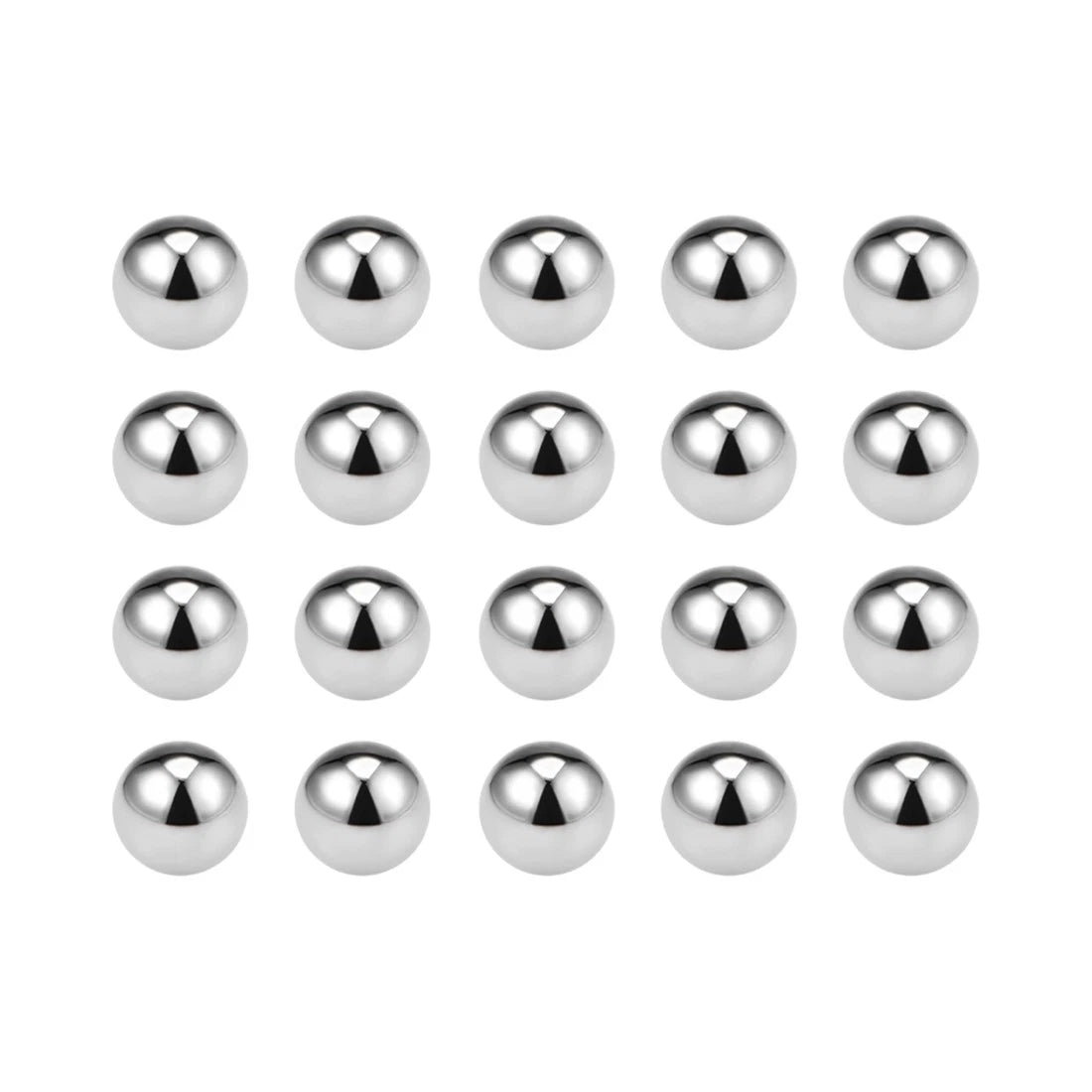 100pcs 4mm Solid Chrome Steel Precision Balls for Bearing Keychain Wheel
