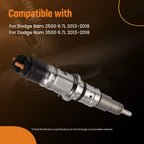 Set of 6 Fuel Injectors for Dodge RAM 3500 4500 5500 6.7L (2011–2012)