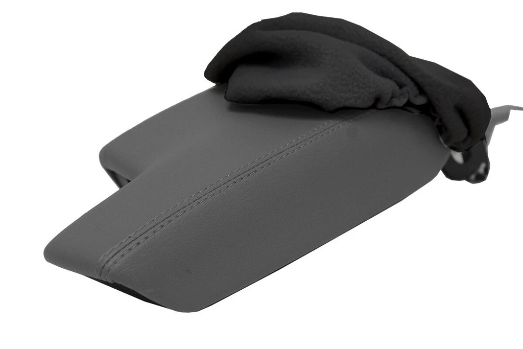 Fleece Console Lid Armrest Cover for Subaru Impreza (2017–2020) Black