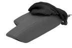 Fleece Console Lid Armrest Cover for Subaru Impreza (2017–2020) Black