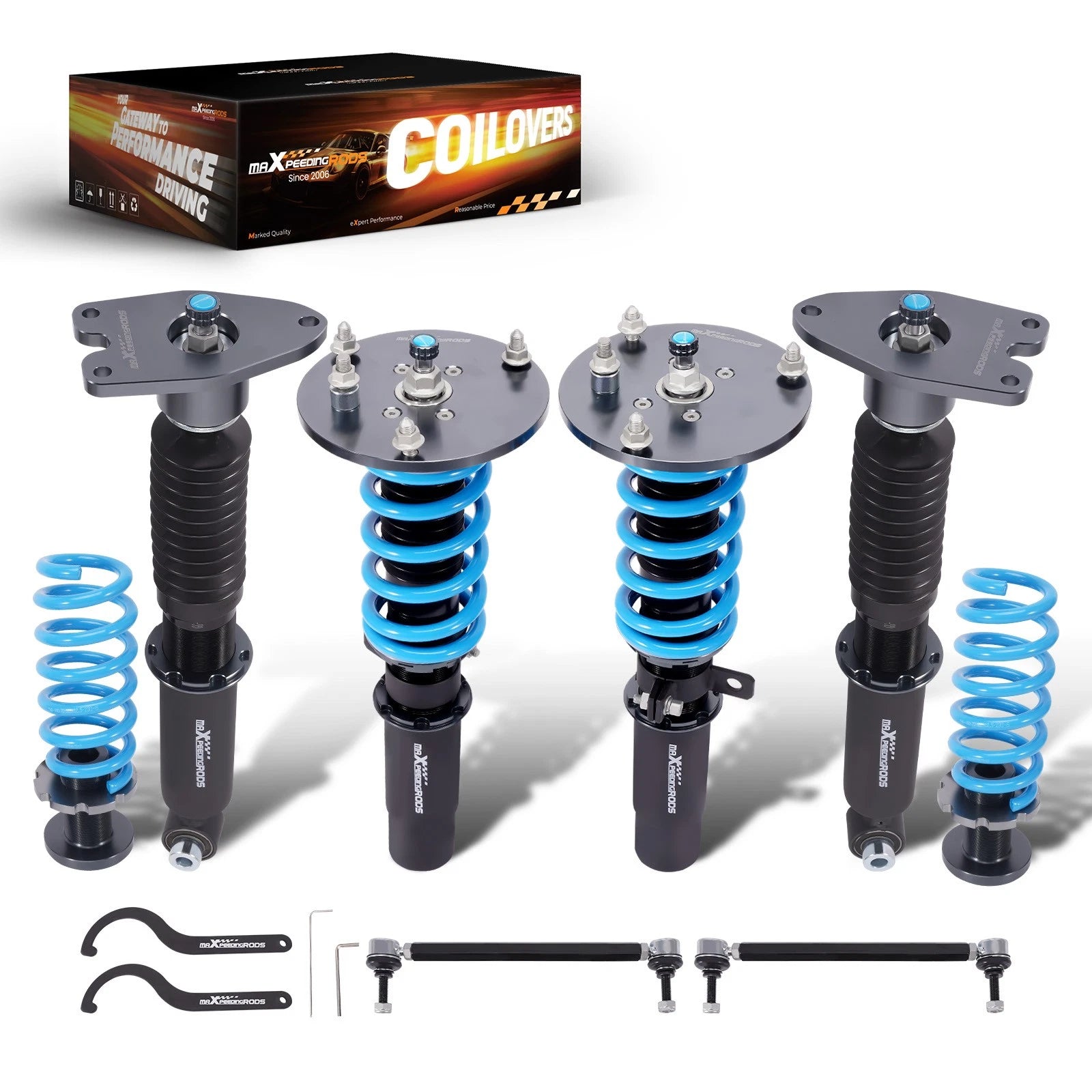 Coilovers Suspension Lowering Kit for BMW 1-4 Series (2011–2019)