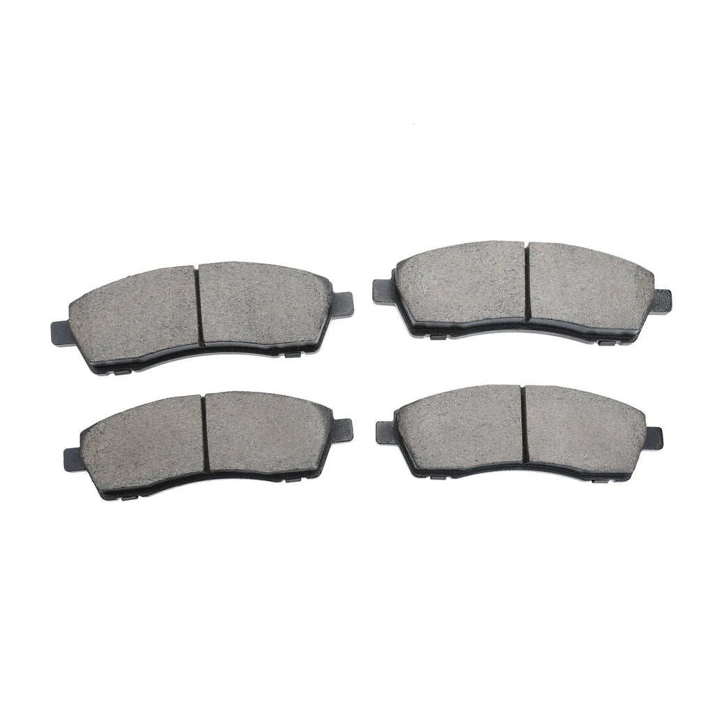 Set of 4 Rear Ceramic Brake Pads for Ford F-250 F-350 Super Duty (1999–2004)