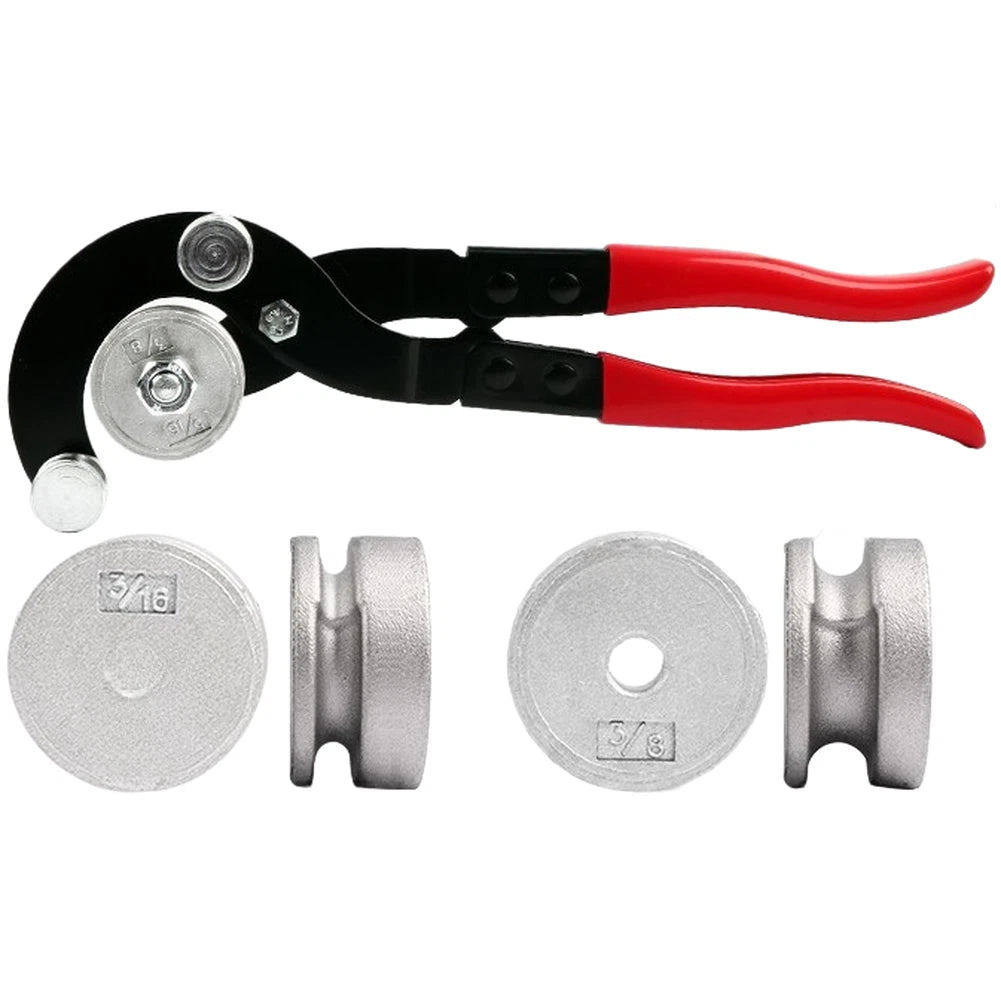 4 in 1 Manual Tube Bender Tool for Copper Aluminum Steel Pipes