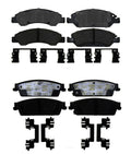 Ceramic Brake Pads Kit for Cadillac Escalade, Chevy, GMC Yukon (2002–2023)