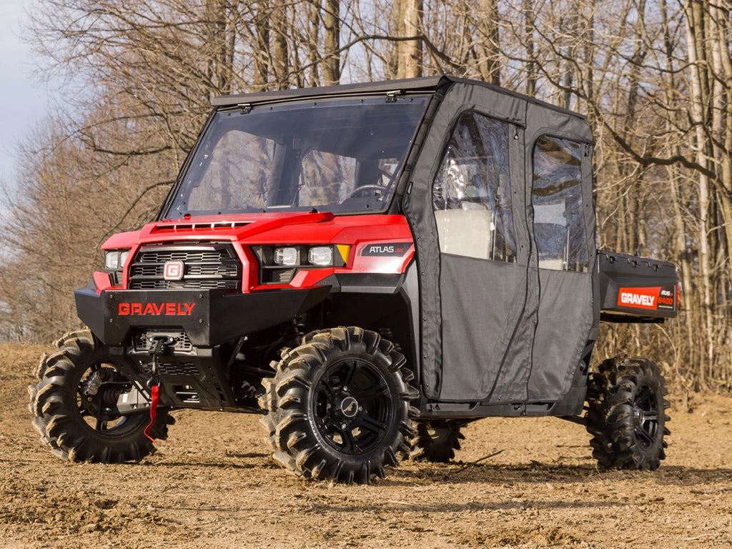 SuperATV Primal Soft Cab Enclosure Doors for Gravely Atlas JSV 6400 (2023+)