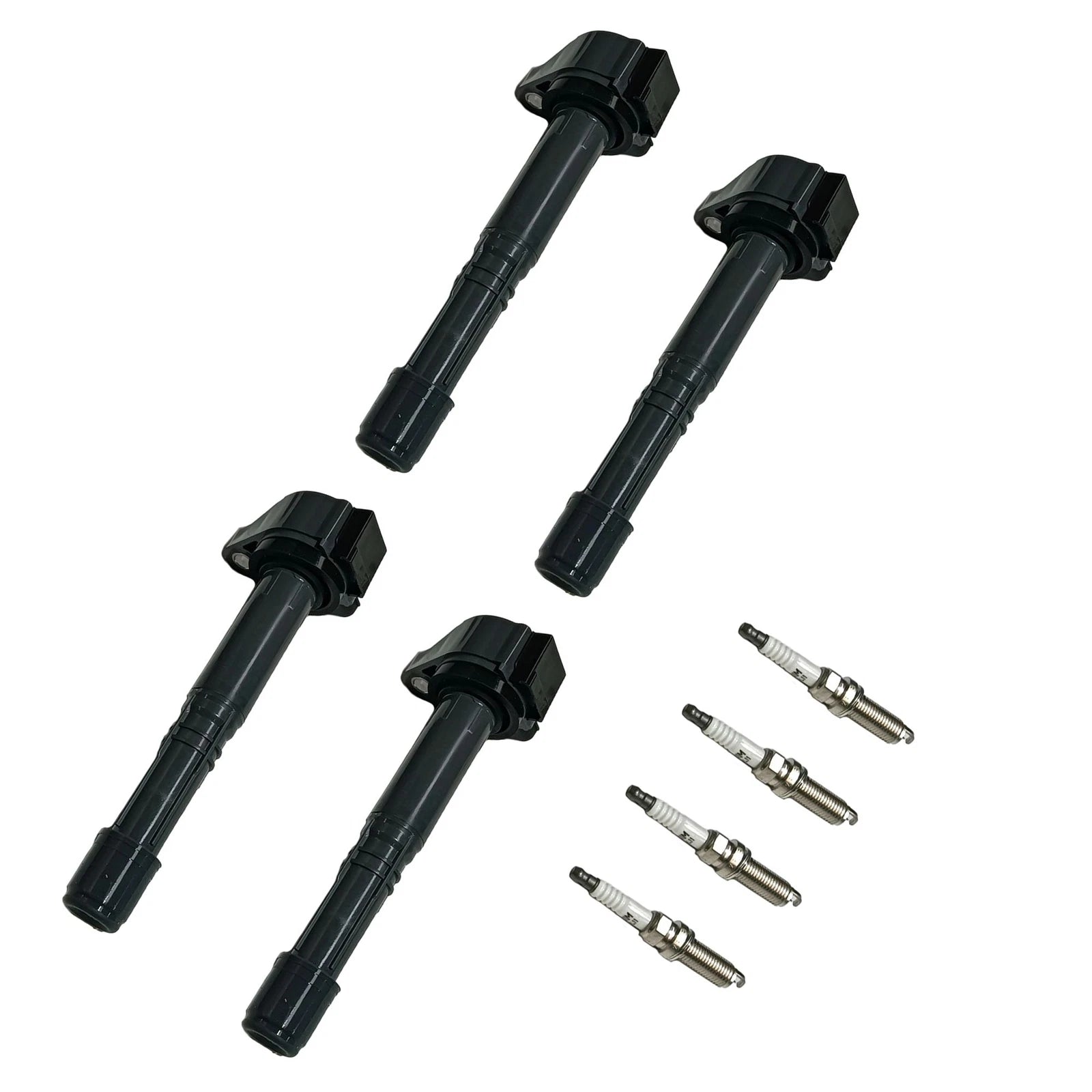 Set of 4 Ignition Coils & 4 Iridium Spark Plugs for Honda Accord (2003–2017)