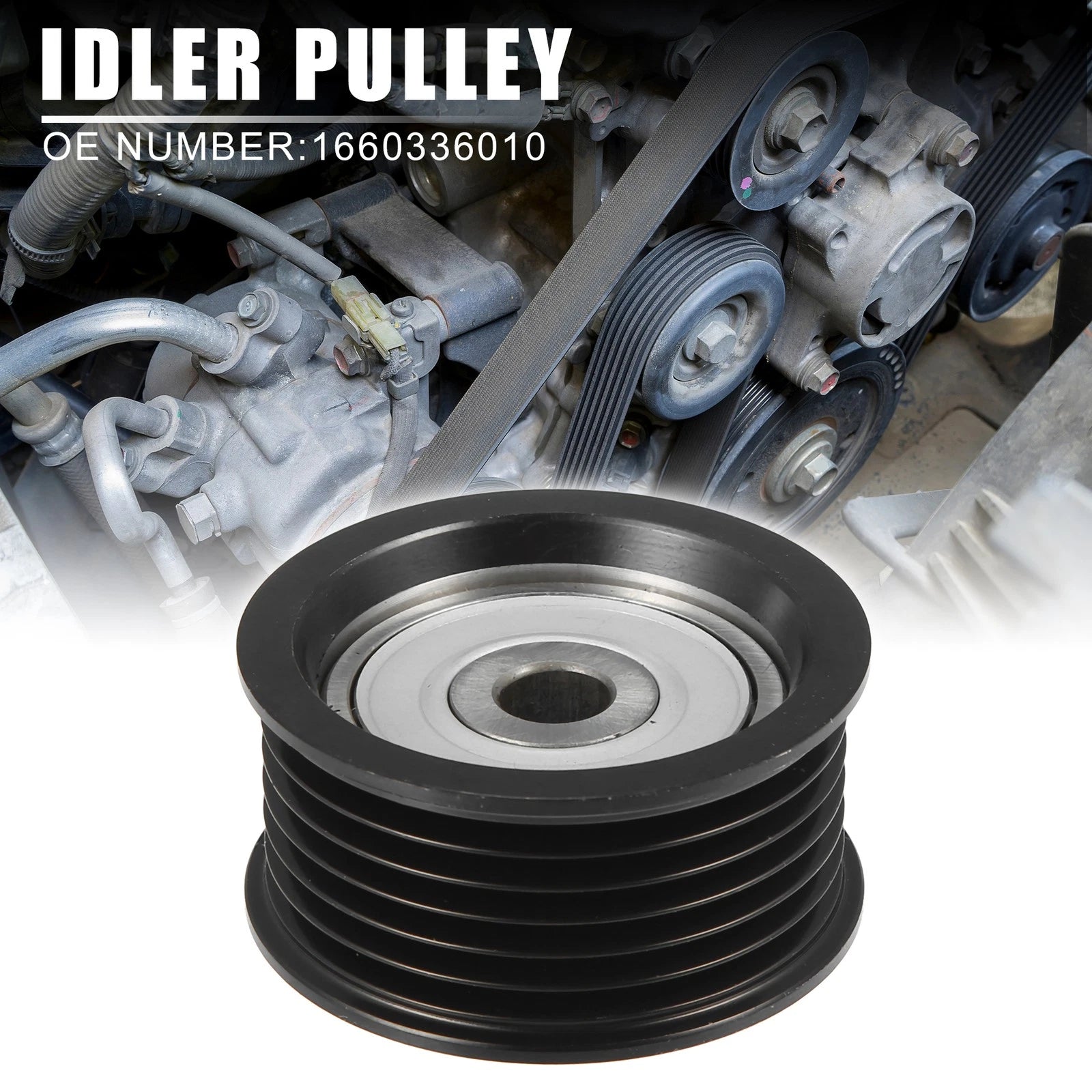 Drive Belt Idler Pulley for Lexus GS200t IS300 NX200t (2015–2019)