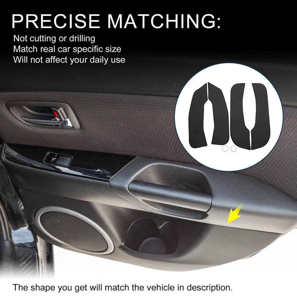 Leather Anti Kick Pad Sticker for BMW 6 Series Gran Turismo GT 630