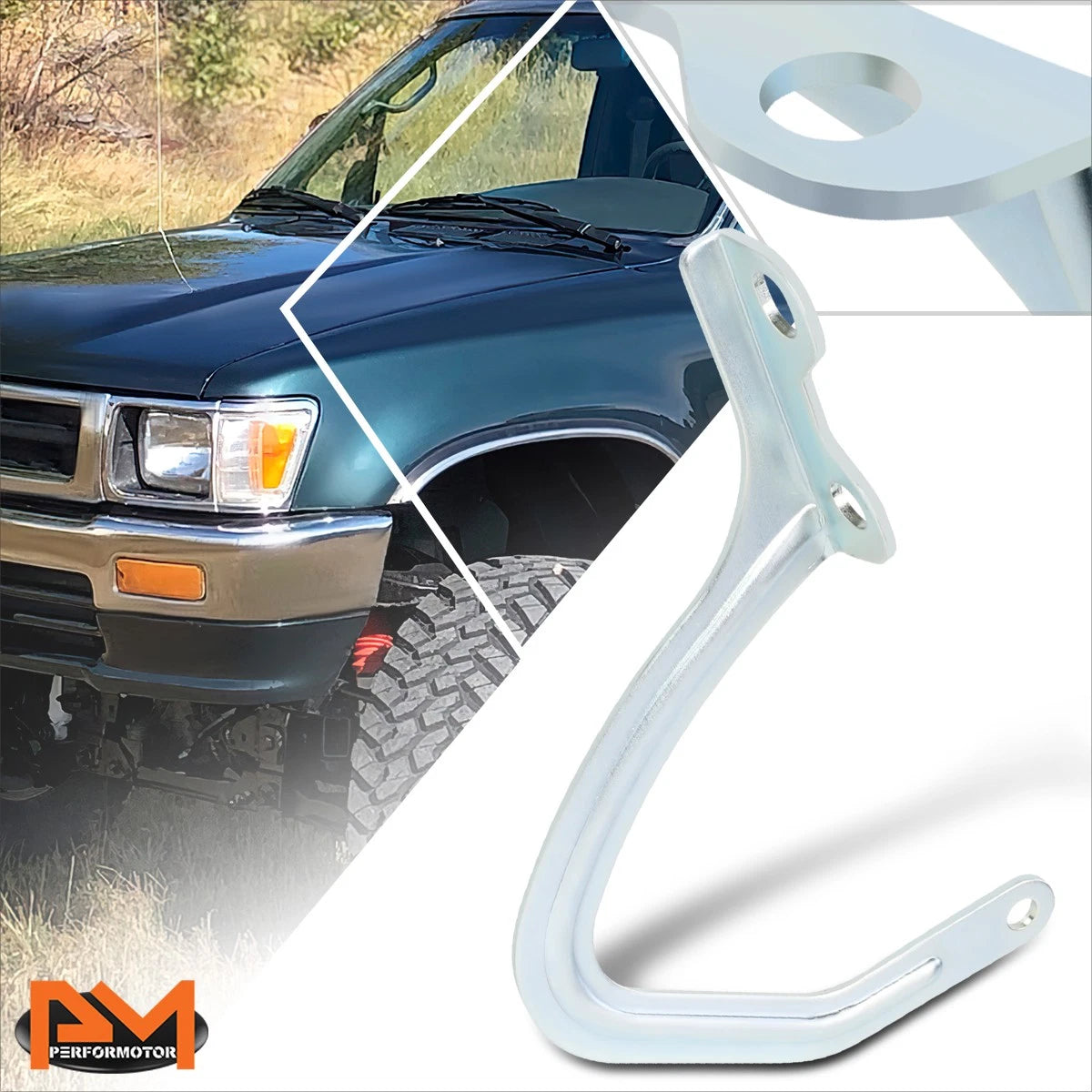 Passenger Side Engine Hood Hinge for Toyota Pickup/4Runner (1989–1995)