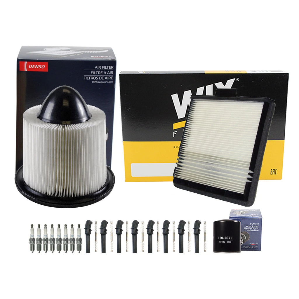 Tune Up Kit with NGK 8 Spark Plugs & Boots for Ford Expedition F-350