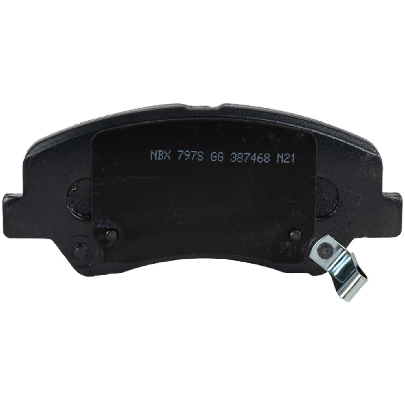 Front Ceramic Brake Pad Set for Hyundai Accent, Kia Rio (2012–2018)